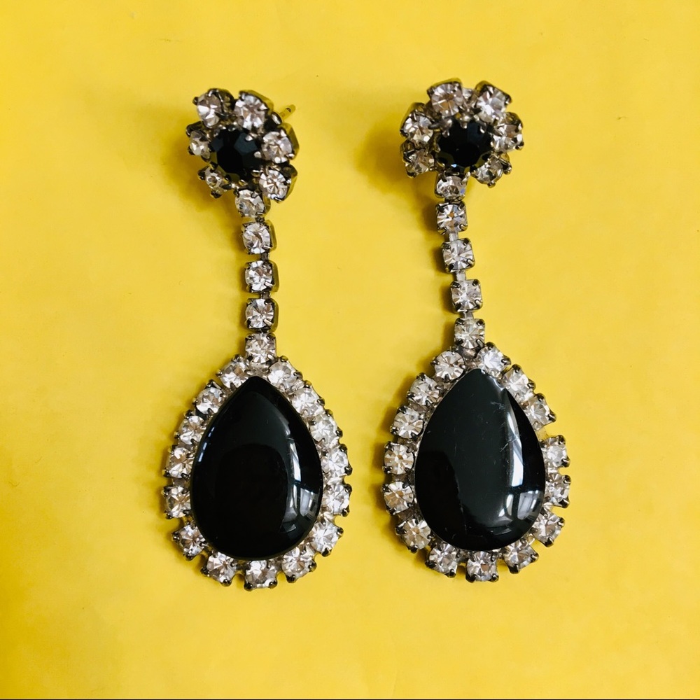 Vintage 60’s evening earrings